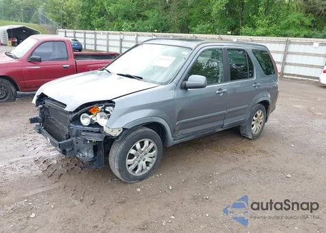 2006 Honda Cr-V Se из США, поврежденный, VIN JHLRD78926C006660